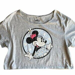 Minnie Mouse Crop Top Small
